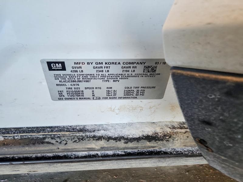 2018 BUICK ENCORE ESSENCE 14