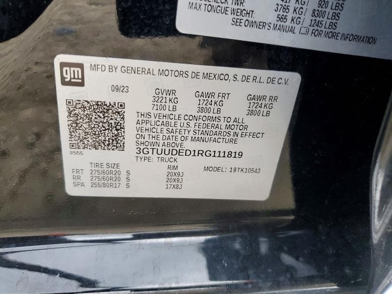 2024 GMC SIERRA K1500 SLT 12