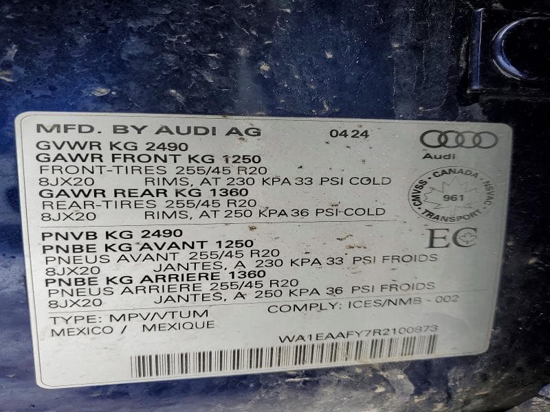 2024 AUDI Q5 PREMIUM PLUS 45 13