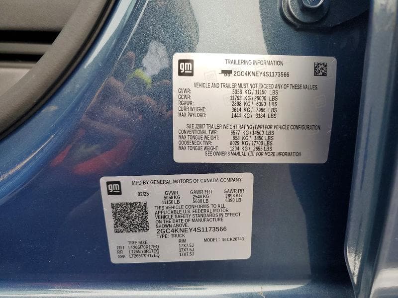2025 CHEVROLET SILVERADO K2500 HEAVY DUTY LT 12