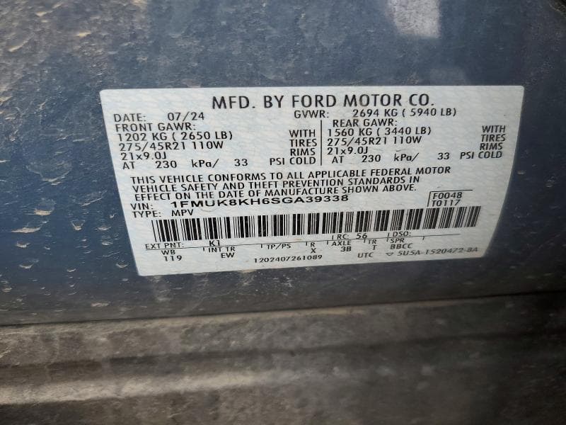 2025 FORD EXPLORER ST-LINE 13