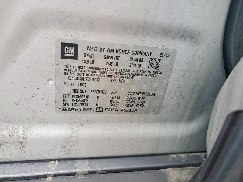 2019 BUICK ENCORE ESSENCE ESSENCE 14