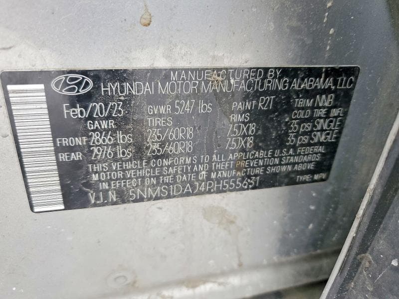 2023 HYUNDAI SANTA FE SE 14