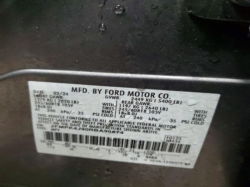 2024 FORD EDGE SEL 14