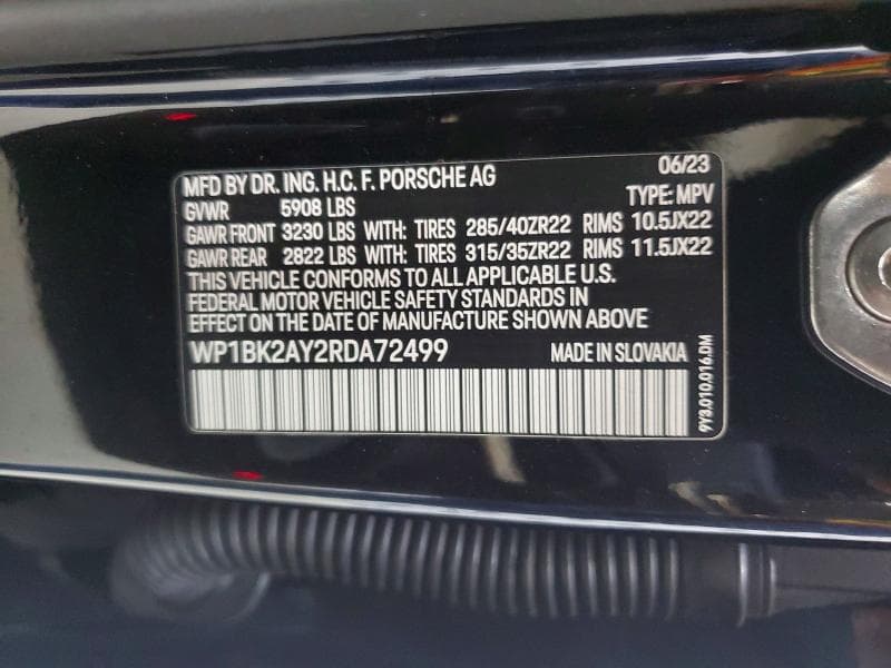 2024 PORSCHE CAYENNE TURBO GT TURBO GT 14
