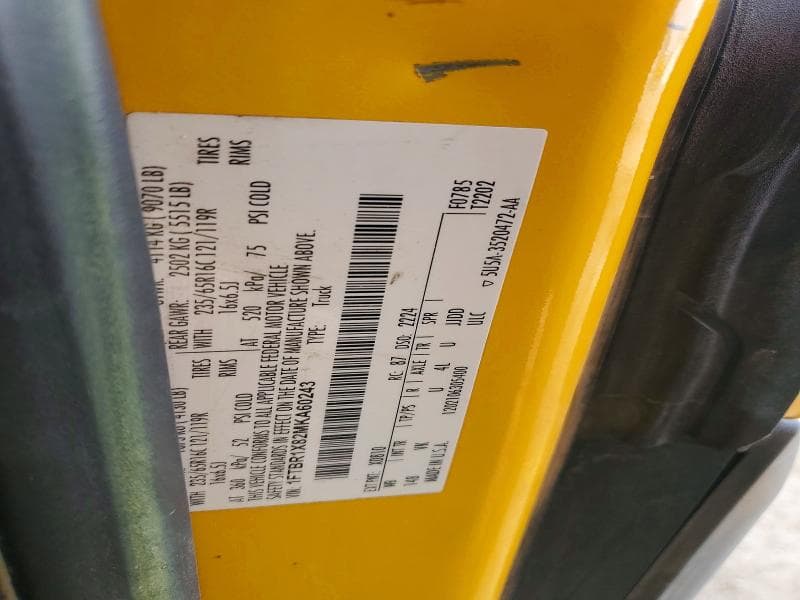 2021 FORD TRANSIT T-250 12