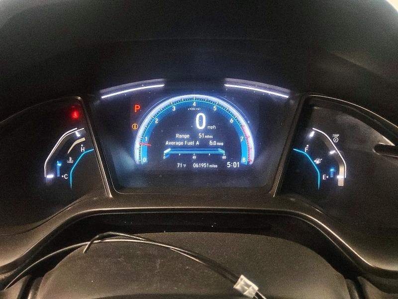 2019 HONDA CIVIC EX 9