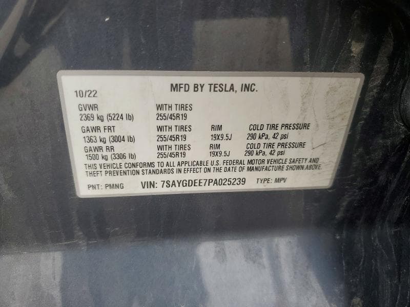 2023 TESLA MODEL Y 13