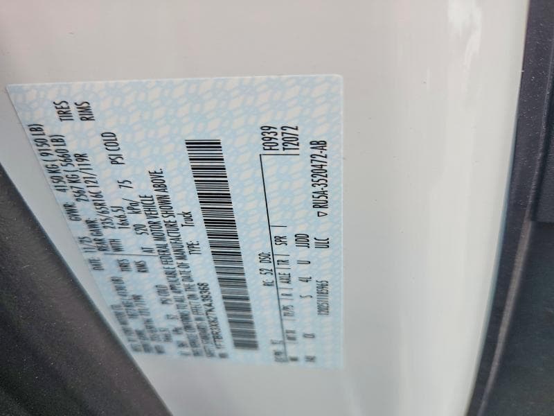 2026 FORD TRANSIT T-250 12