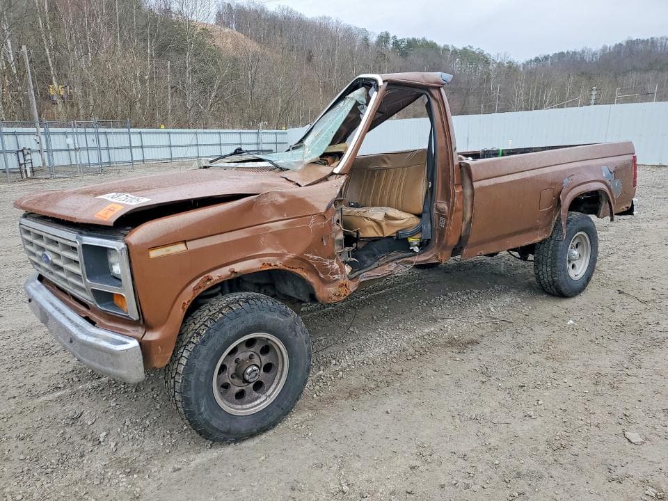 1985 FORD F150 REGULAR CAB
