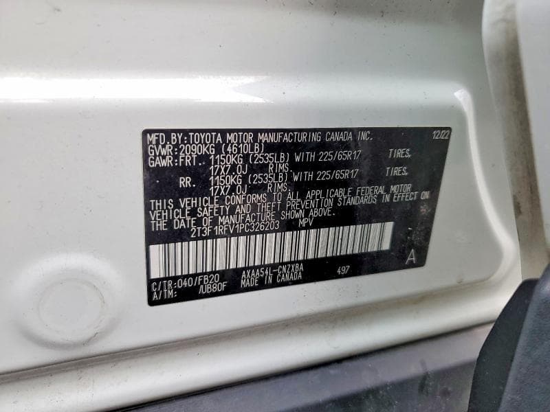 2023 TOYOTA RAV4 LE LE 12