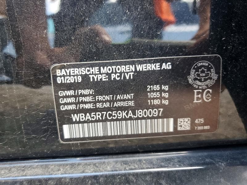 2019 BMW 330XI 12