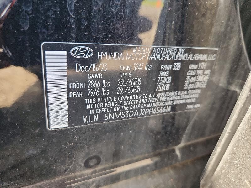 2023 HYUNDAI SANTA FE SEL PREMIUM 13