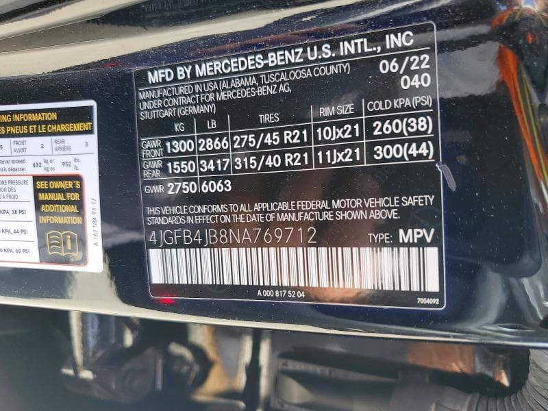 2022 MERCEDES-BENZ GLE 350 13