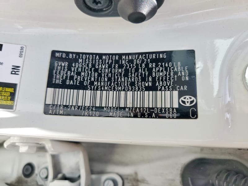 2021 TOYOTA COROLLA SE APEX SE APEX 13