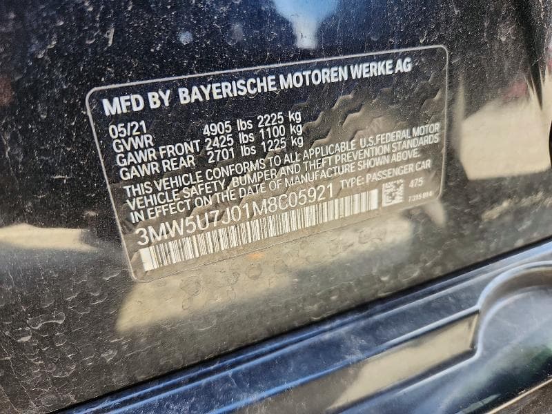 2021 BMW M340I 12