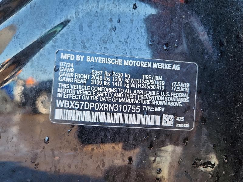 2024 BMW X3 XDRIVE30I 13