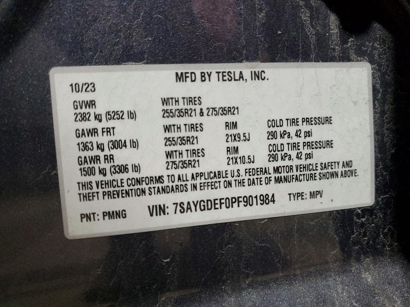 2023 TESLA MODEL Y 13
