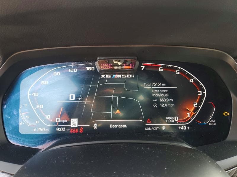 2020 BMW X6 M50I M50I 9