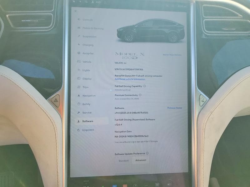 2017 TESLA MODEL X 9