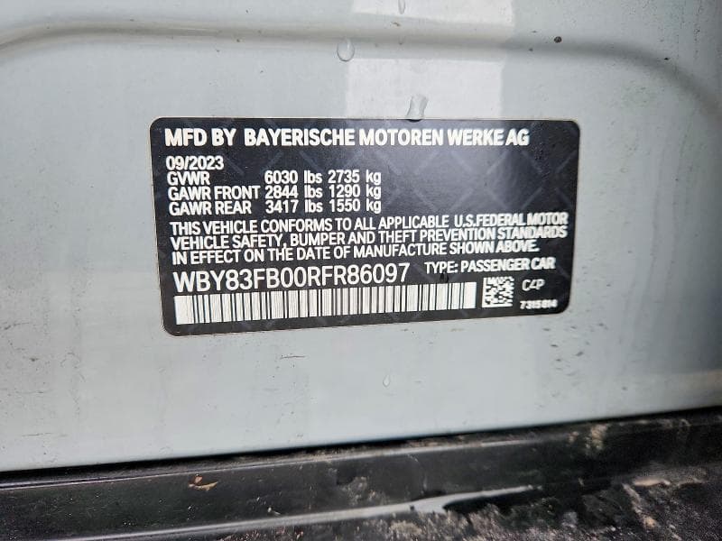 2024 BMW I4 XDRIVE 40 12