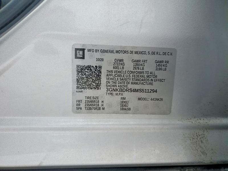 2021 CHEVROLET BLAZER 3LT 12