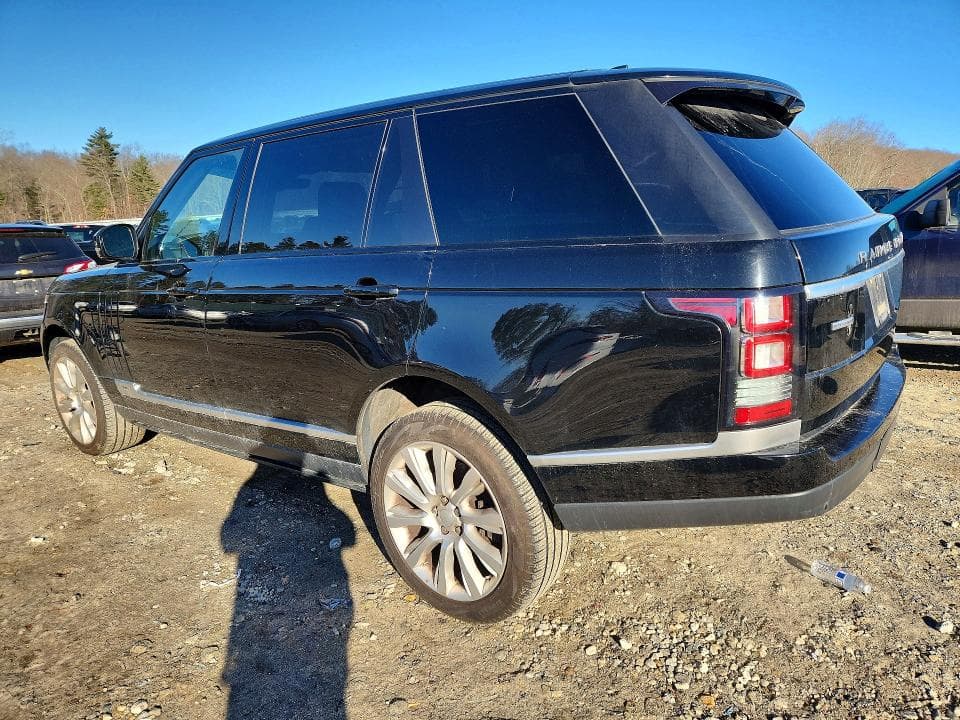 2017 LAND ROVER RANGE ROVER SUPERCHARGED 2