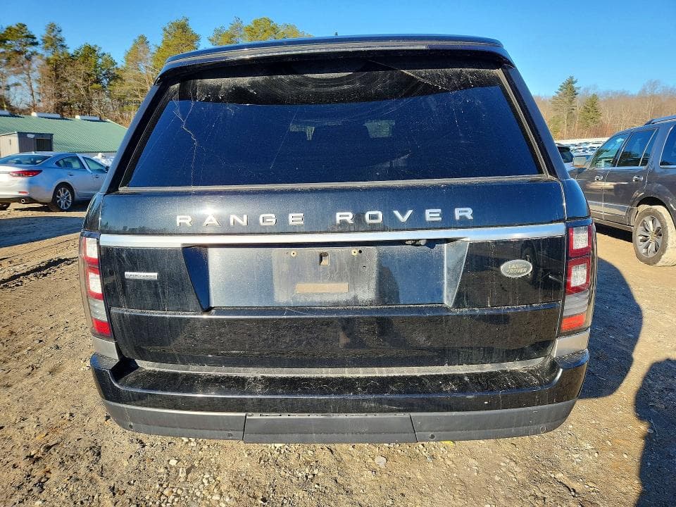 2017 LAND ROVER RANGE ROVER SUPERCHARGED 6