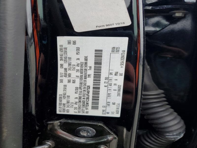 2018 FORD F150 SUPERCREW 12