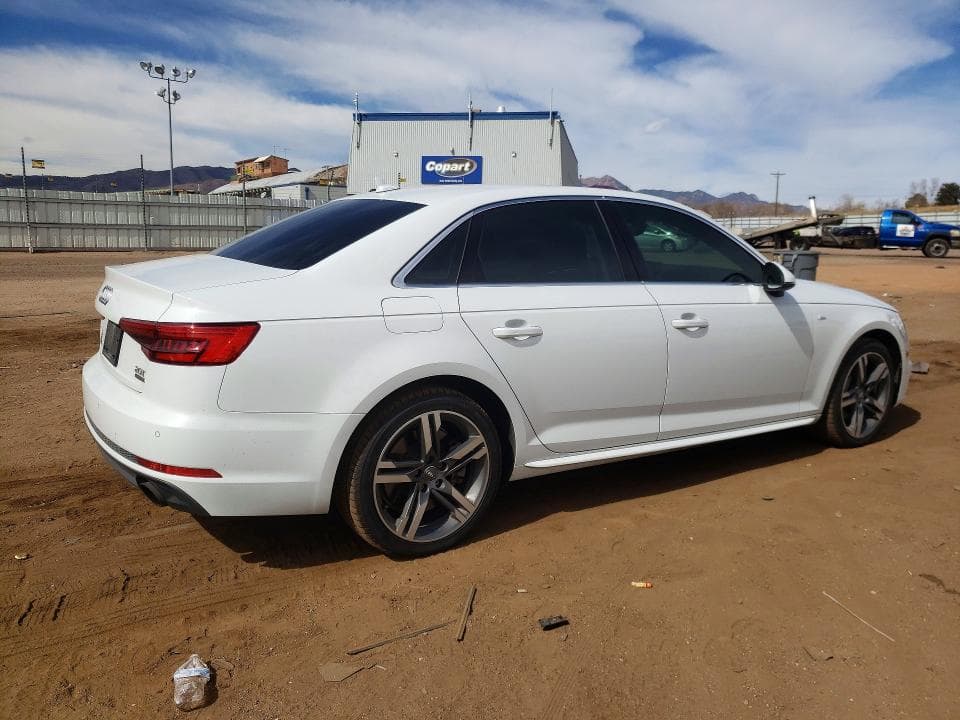 2017 AUDI A4 PREMIUM PLUS PREMIUM PLUS 4