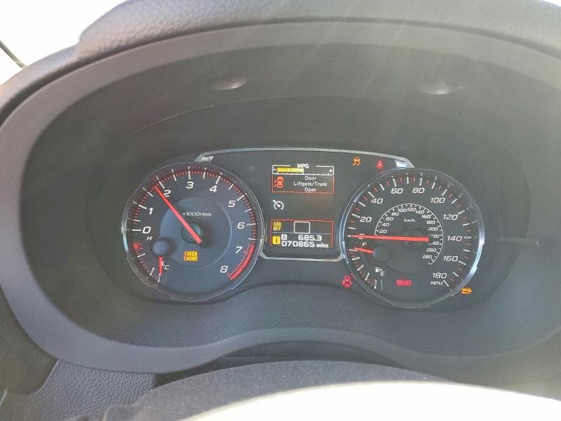 2019 SUBARU WRX LIMITED LIMITED 9