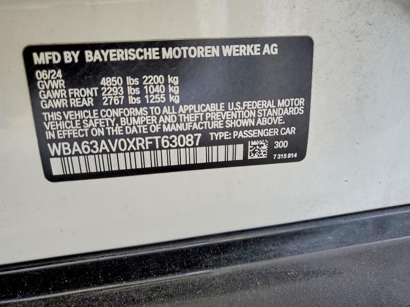2024 BMW 430I GRAN COUPE 12