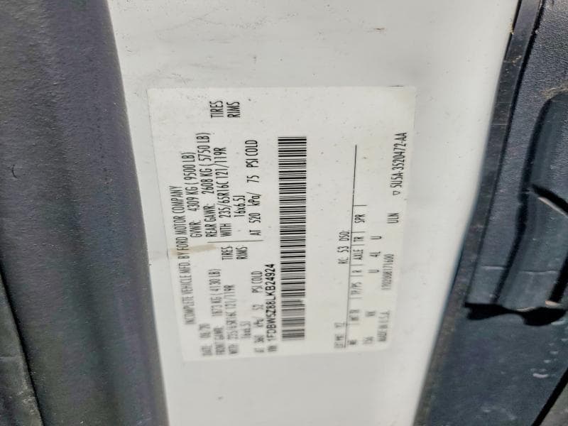 2020 FORD TRANSIT DELIVERY TRUCK UNKNOWN 15