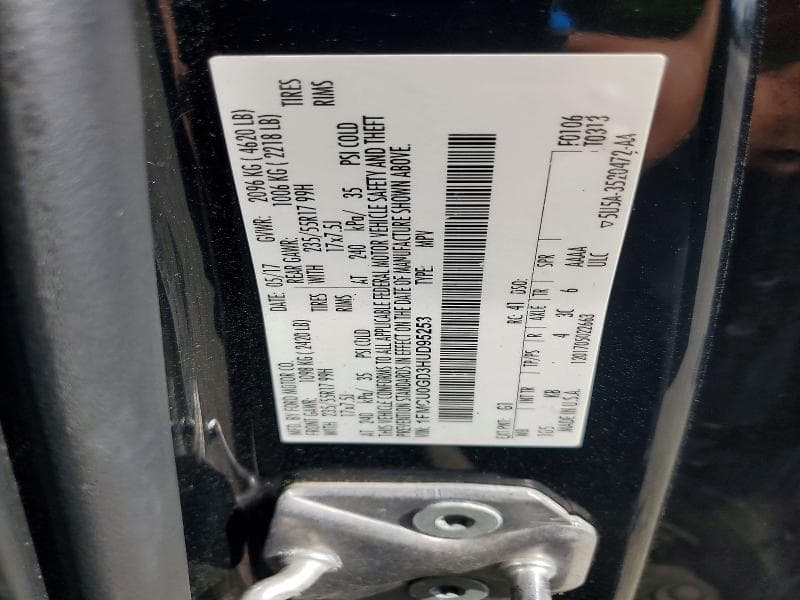 2017 FORD ESCAPE SE SE 14