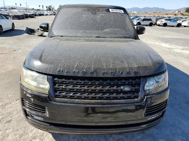 2017 LAND ROVER RANGE ROVER SUPERCHARGED SUPERCHARGED 5