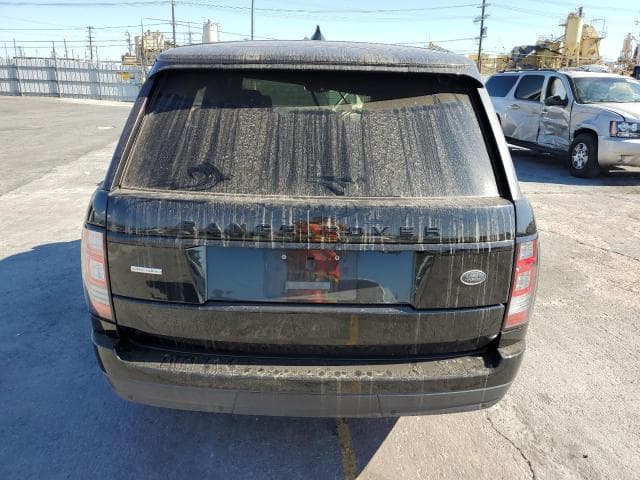 2017 LAND ROVER RANGE ROVER SUPERCHARGED SUPERCHARGED 6