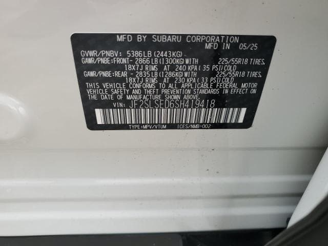 2025 SUBARU FORESTER PREMIUM 14