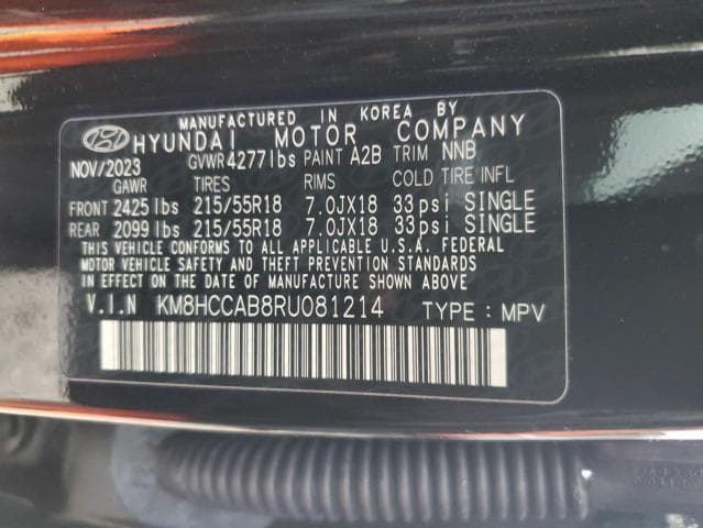 2024 HYUNDAI KONA SEL 13