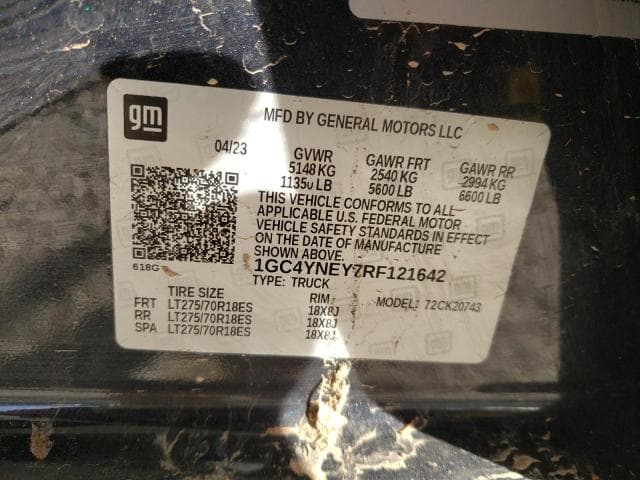 2024 CHEVROLET SILVERADO K2500 HEAVY DUTY LT 12