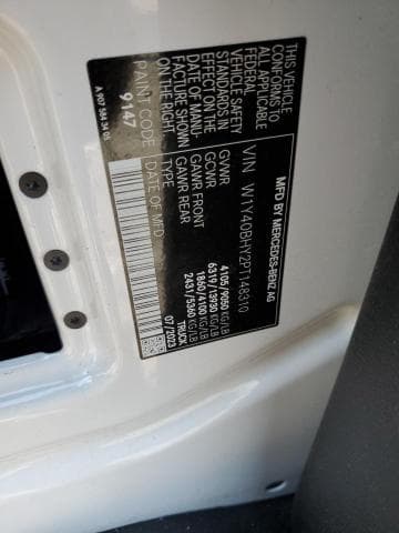 2023 MERCEDES-BENZ SPRINTER 2500 13
