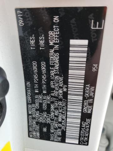 2018 TOYOTA 4RUNNER LIMITED 14