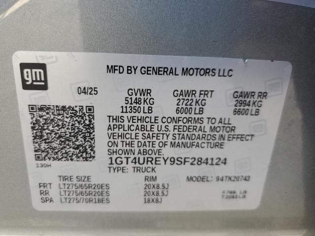 2025 GMC SIERRA K2500 DENALI 12