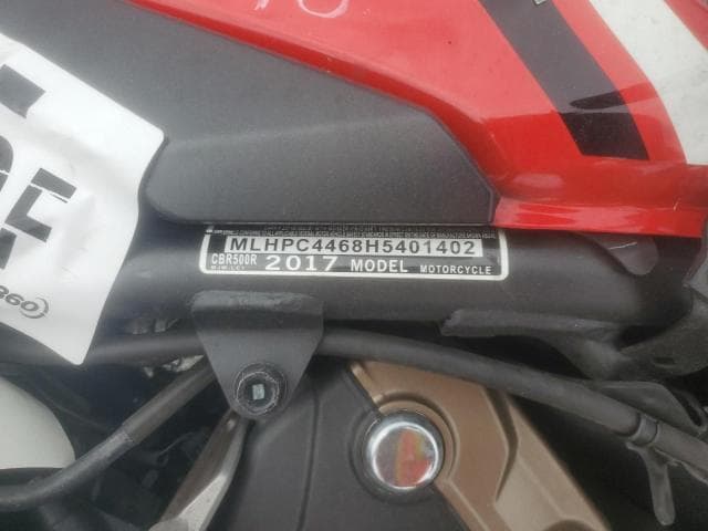 2017 HONDA CBR500 R 9