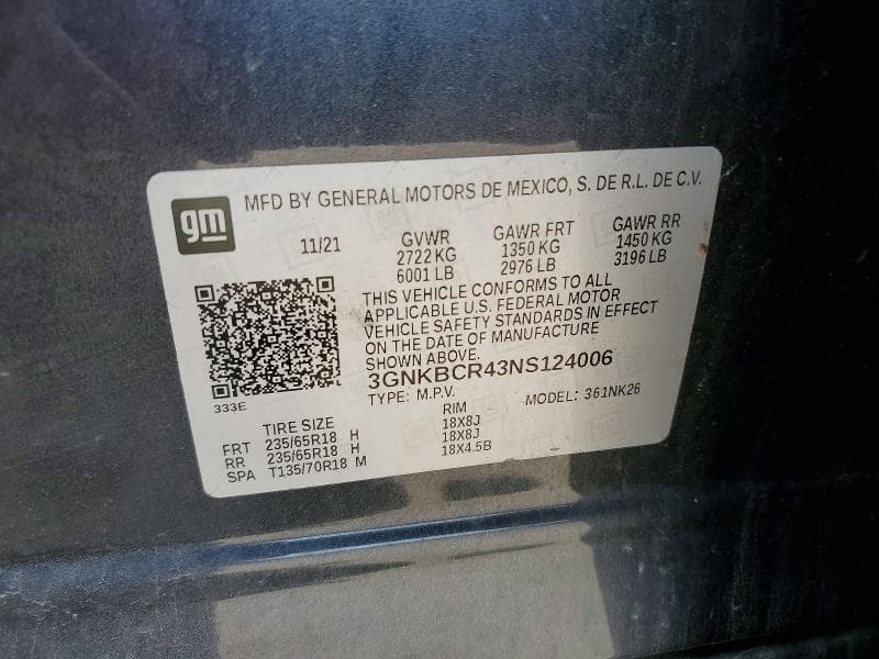 2022 CHEVROLET BLAZER 2LT 13