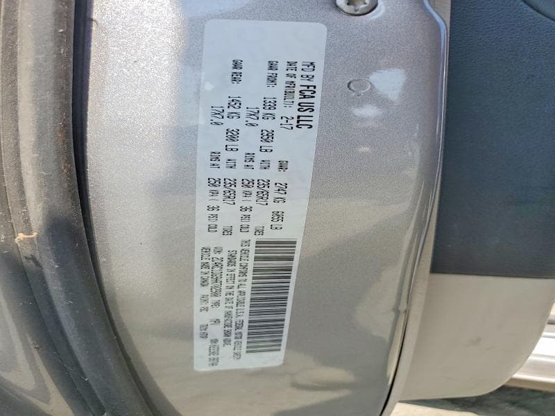 2017 CHRYSLER PACIFICA TOURING 13