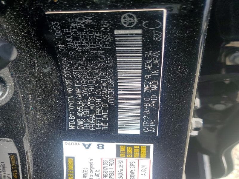 2024 TOYOTA COROLLA HYBRID LE 13