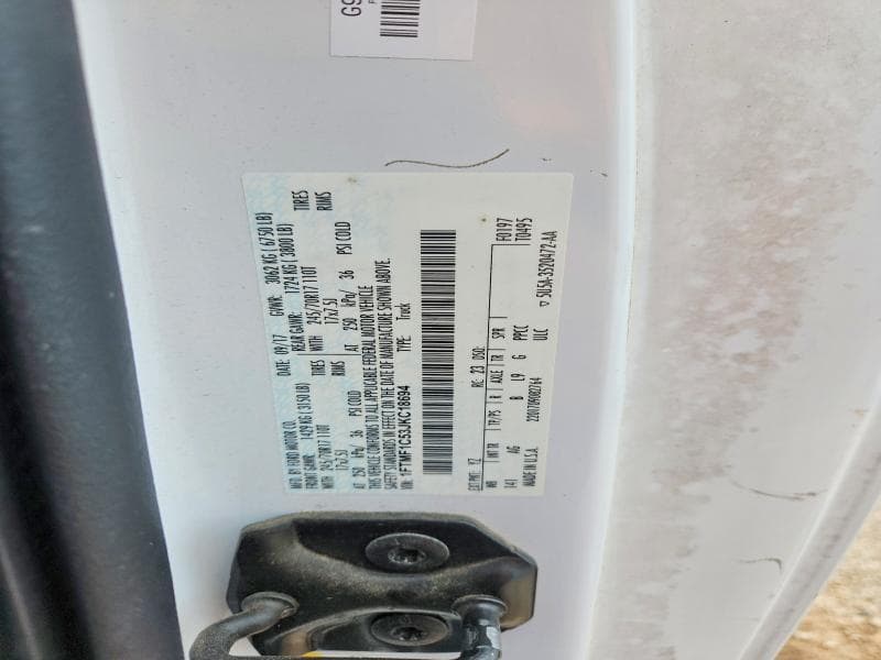 2018 FORD F150 12