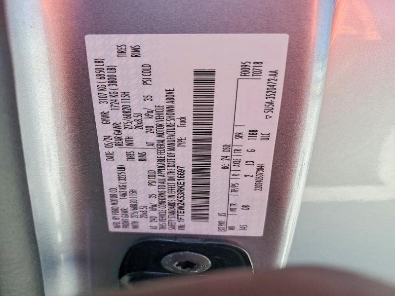 2024 FORD F150 STX 12