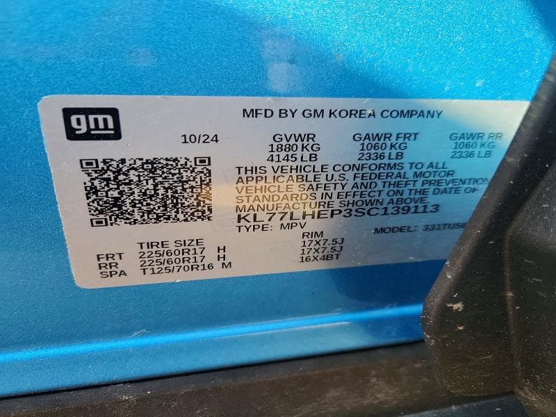 2025 CHEVROLET TRAX 1LT 14