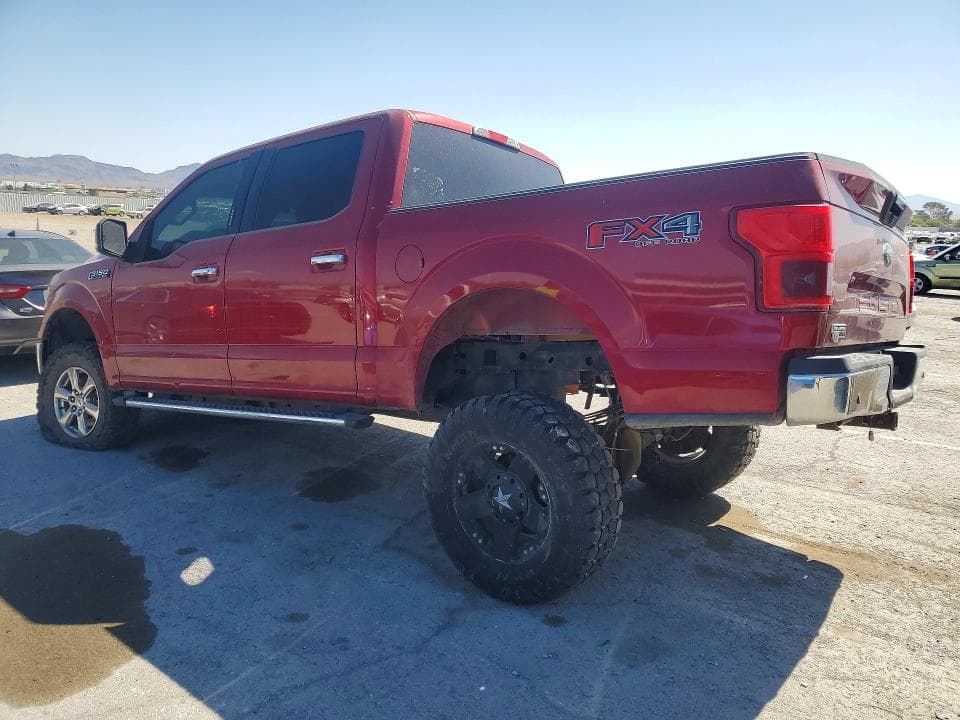 2018 FORD F150 SUPERCREW SUPERCREW 2